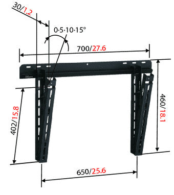 Vogels VFW 140 LCD/Plasma vægbeslag