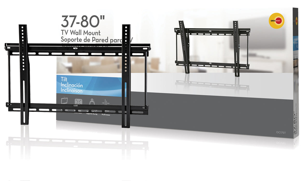 Enkel Omnimount tv-vægbeslag 37-80"