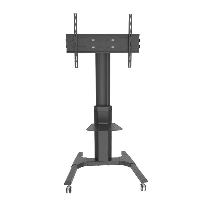 Wolff Mount Mobil TV-stander til 70 tommer |Universel |Højdejusterbar |Sort aluminium |VESA 800x600