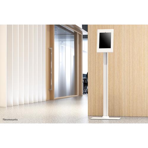 Neomounts vippe- og roterbart tablet-gulvstativ Hvid FL15-650WH1