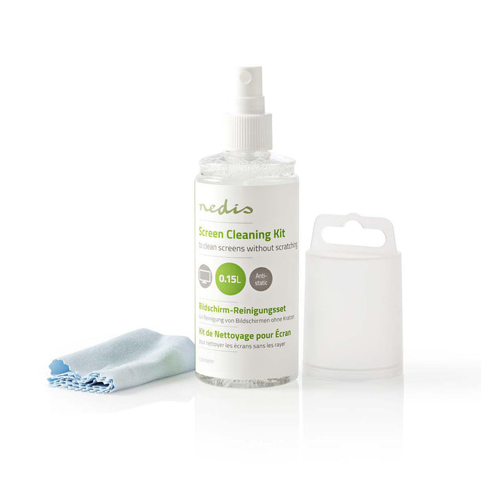 Skærmrensesæt Nedis 150 ml