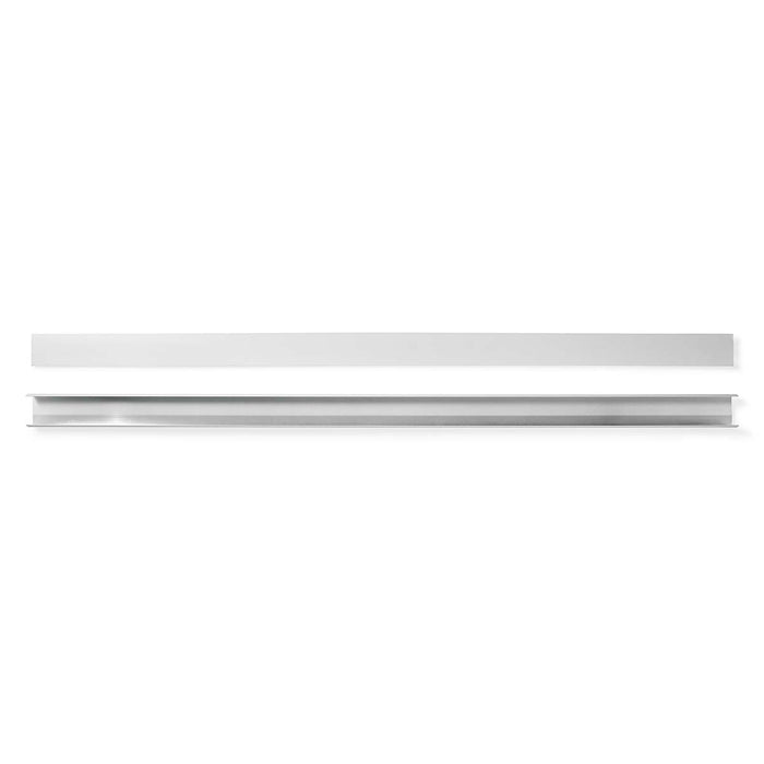 Kabelkanal 110cm x 6cm Hvid Aluminium