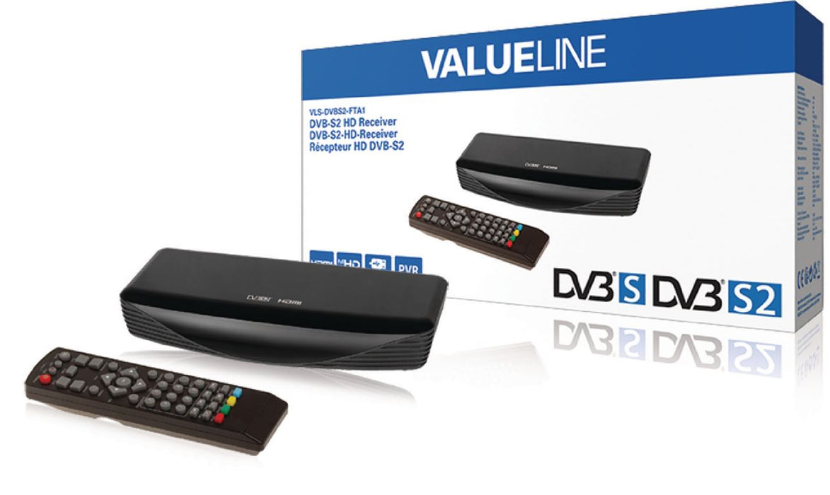 Valueline Full HD DVB-S2 modtager 1080p