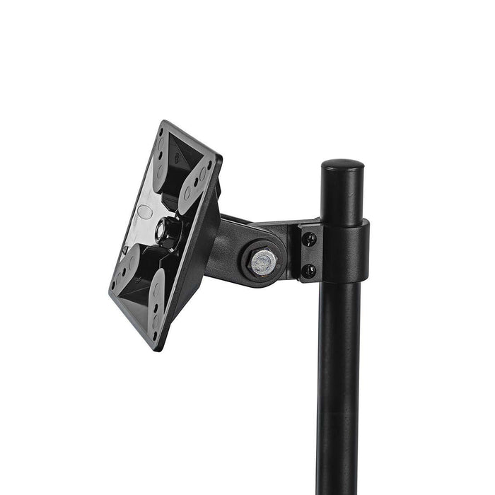 Ergonomisk Monitorarm | Én Monitorarm | Drej- og Vipbar | Sort