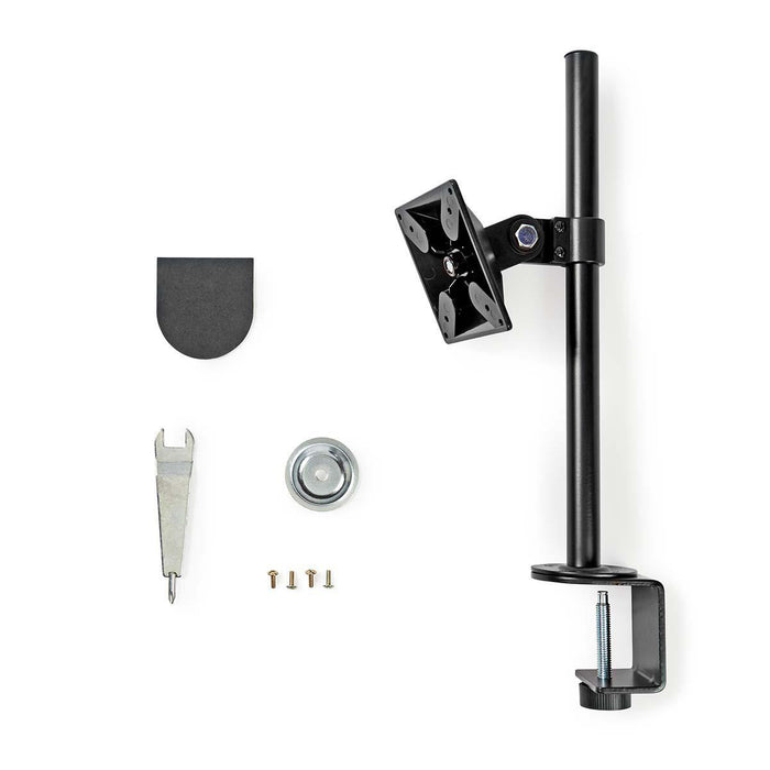 Ergonomisk Monitorarm | Én Monitorarm | Drej- og Vipbar | Sort
