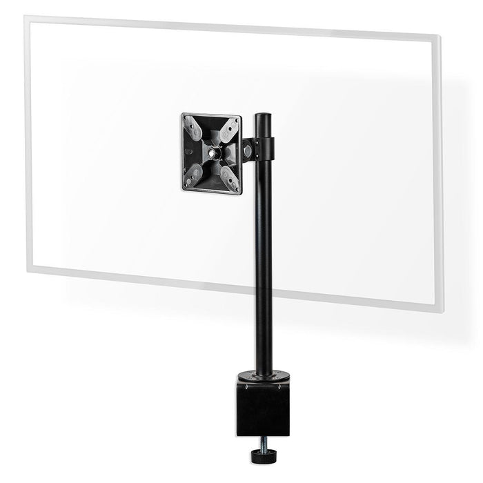 Ergonomisk Monitorarm | Én Monitorarm | Drej- og Vipbar | Sort