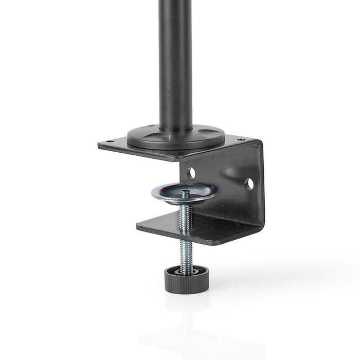 Ergonomisk Monitorarm | Tre Monitorarme | Drej- og Vipbar | Sort