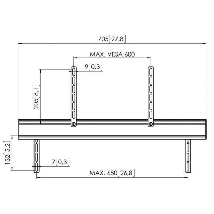 Universelt Vogel's soundbar beslag SOUND 3450