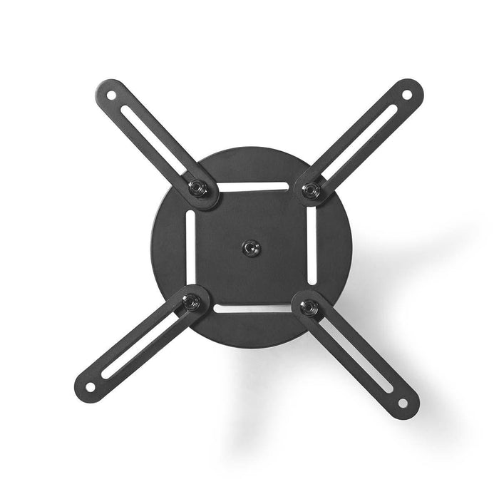 Loftbeslag til projektor | 360° drejelig | Maks. 10 kg | Afstand til loft på 130 mm | Sort
