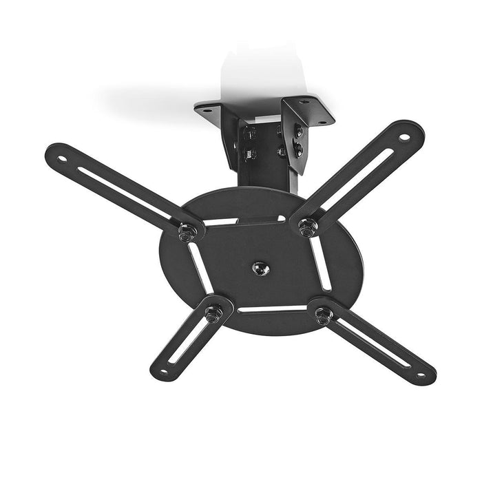 Loftbeslag til projektor | 360° drejelig | Maks. 10 kg | Afstand til loft på 130 mm | Sort