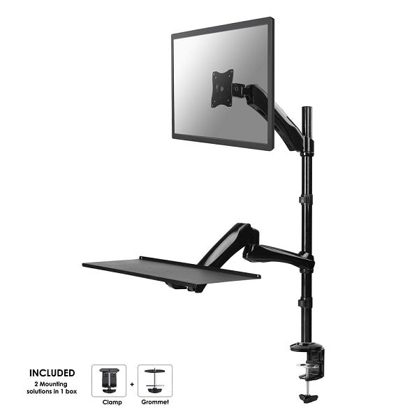 Neomounts FPMA-D500KEYB arbejdsplads skrivebordsstativ