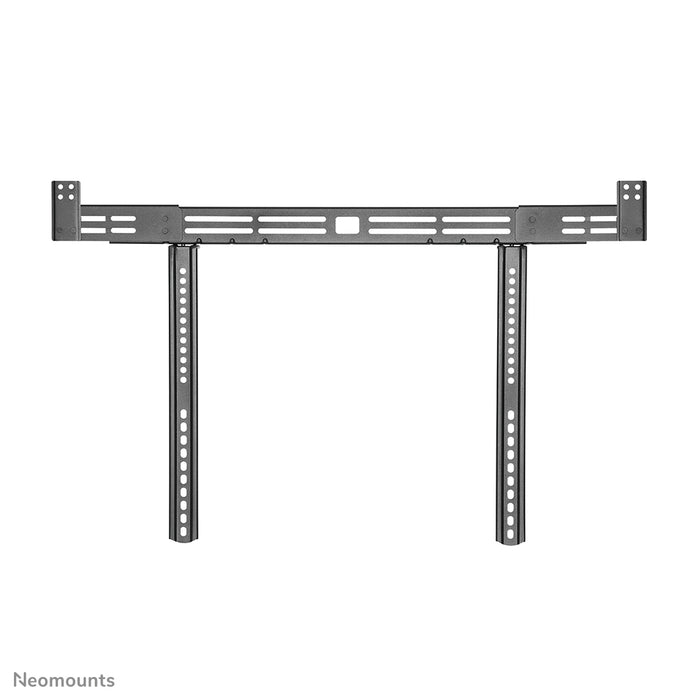 Neomounts AWL29-750BL1 universel videobar/soundbar/højttalerholder, dybdejusterbar (0-4,2 cm) - Sort