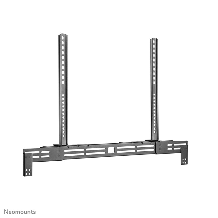 Neomounts AWL29-750BL1 universel videobar/soundbar/højttalerholder, dybdejusterbar (0-4,2 cm) - Sort