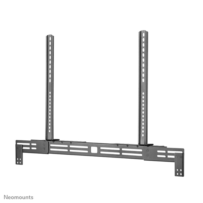 Neomounts AWL29-750BL1 universel videobar/soundbar/højttalerholder, dybdejusterbar (0-4,2 cm) - Sort