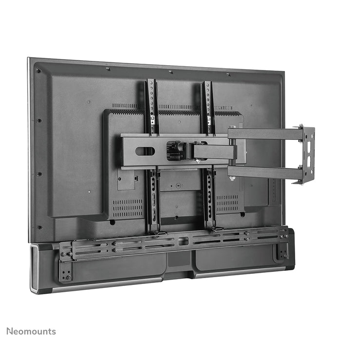 Neomounts AWL29-750BL1 universel videobar/soundbar/højttalerholder, dybdejusterbar (0-4,2 cm) - Sort