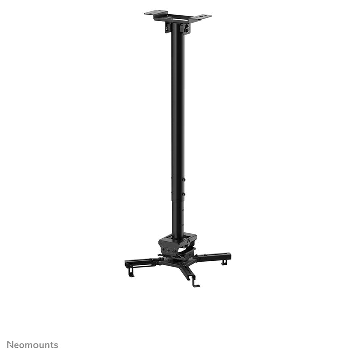 Neomounts CL25-550BL1 universel projektor loftbeslag, højdejusterbar (74,5-114,5 cm) - Sort