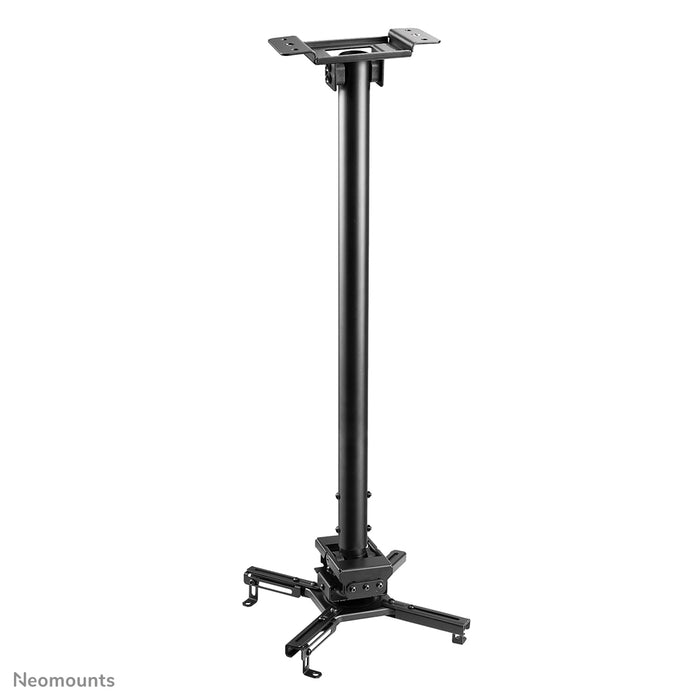 Neomounts CL25-550BL1 universel projektor loftbeslag, højdejusterbar (74,5-114,5 cm) - Sort