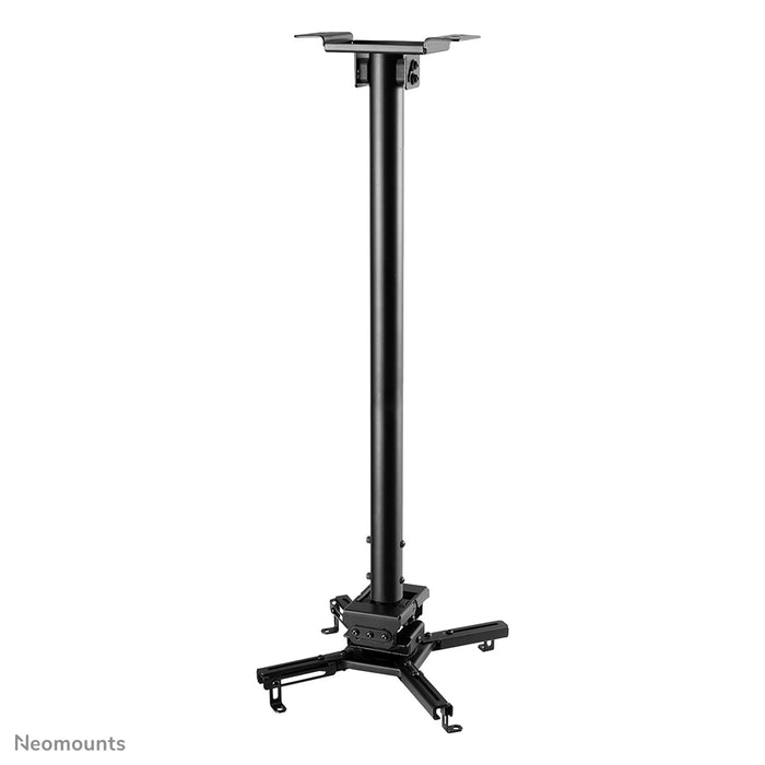Neomounts CL25-550BL1 universel projektor loftbeslag, højdejusterbar (74,5-114,5 cm) - Sort