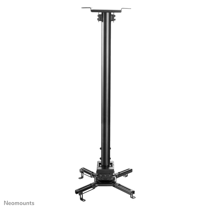 Neomounts CL25-550BL1 universel projektor loftbeslag, højdejusterbar (74,5-114,5 cm) - Sort