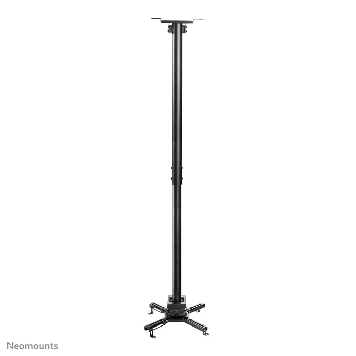 Neomounts CL25-550BL1 universel projektor loftbeslag, højdejusterbar (74,5-114,5 cm) - Sort