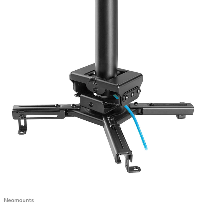 Neomounts CL25-550BL1 universel projektor loftbeslag, højdejusterbar (74,5-114,5 cm) - Sort