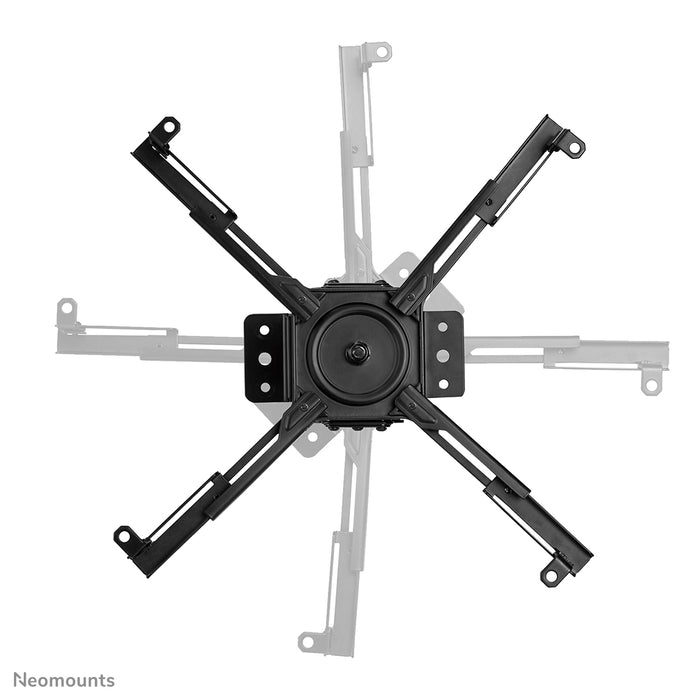 Neomounts CL25-550BL1 universel projektor loftbeslag, højdejusterbar (74,5-114,5 cm) - Sort