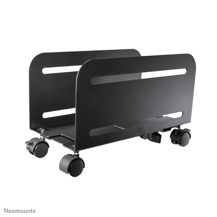 Neomounts CPU-M100 sort er en mobil holder til din PC.