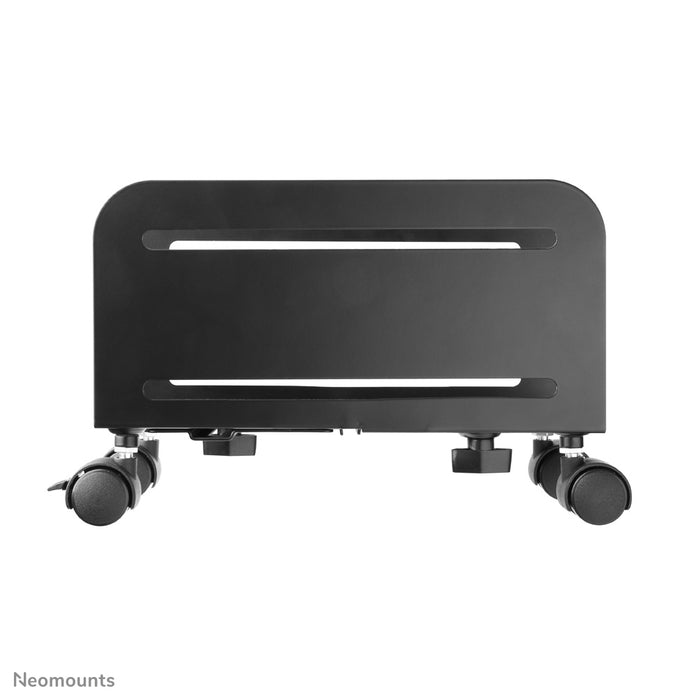 Neomounts CPU-M100 sort er en mobil holder til din PC.