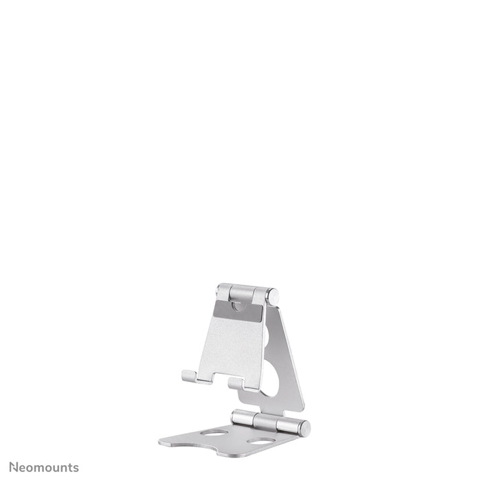 Neomounts universel foldbar telefonholder - Sølv
