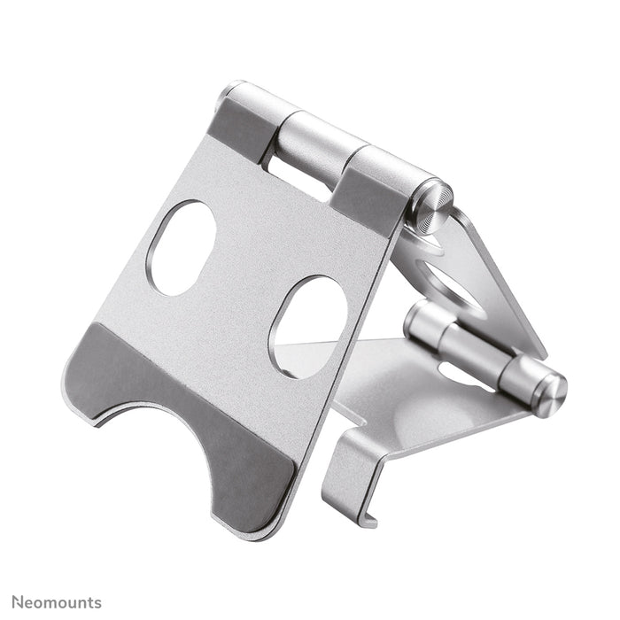 Neomounts universel foldbar telefonholder - Sølv