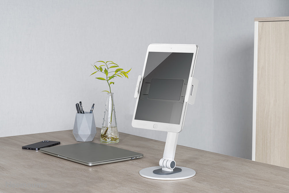 Neomounts DS15-540WH1 universelt tabletstativ til 4,7-12,9 tommer tablets - Hvid
