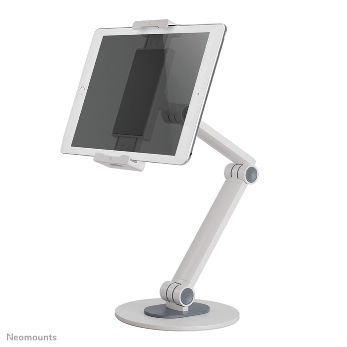 Neomounts DS15-550WH1 universelt tabletstativ til 4,7-12,9 tommer tablets - Hvid