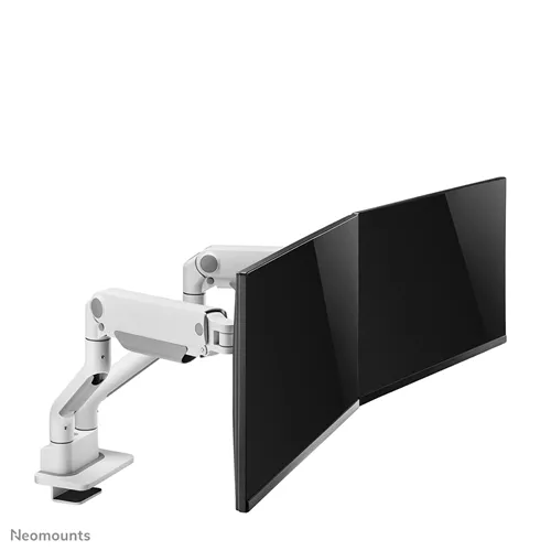 Neomounts DS70S-950WH2 - Hvid monitorarm til skærme 17-35 tommer - Fuldt bevægelig