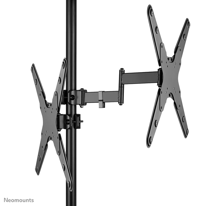 Neomounts FL40-450BL14 fuld bevægelse TV-stangholder (Ø28-50 mm) til 32-55 tommer skærme - Sort