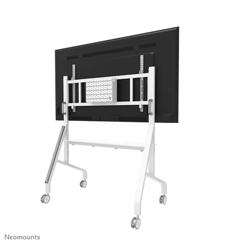 Mobil gulvstøtte Neomounts FL50-575WH1 til 65-110" skærme - Hvid