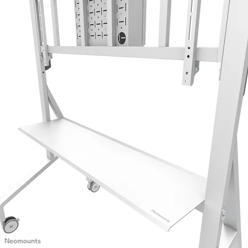 Mobil gulvstøtte Neomounts FL50-575WH1 til 65-110" skærme - Hvid