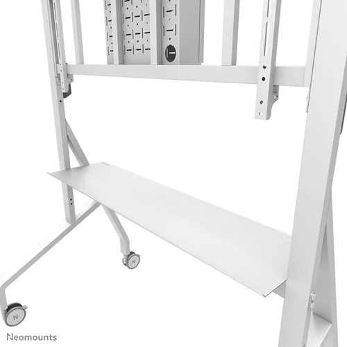Mobil gulvstøtte Neomounts FL50-575WH1 til 65-110" skærme - Hvid