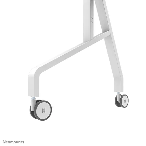 Mobil gulvstøtte Neomounts FL50-575WH1 til 65-110" skærme - Hvid