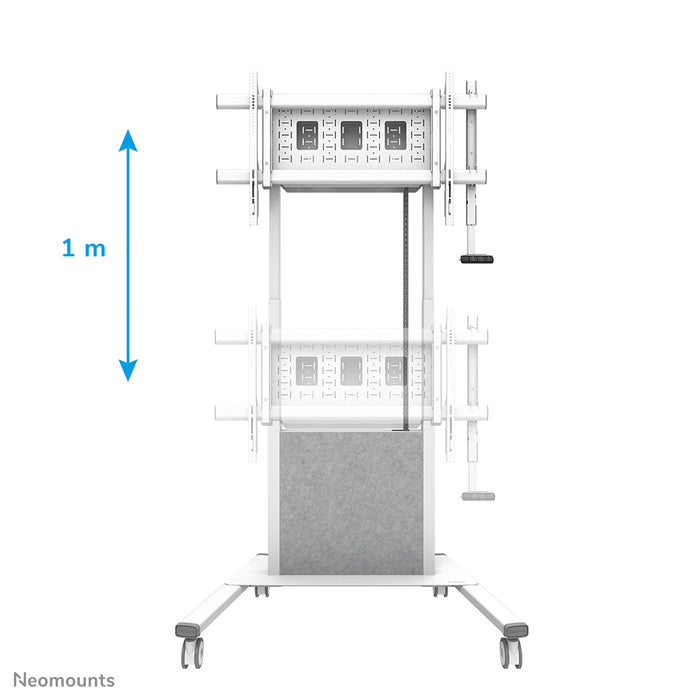 Neomounts FL55-885WH1 TV trolley 65-105" - gemotoriseerd – detailaanzicht 3