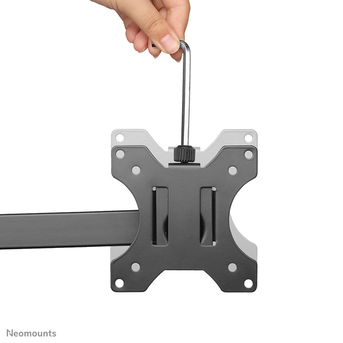 Neomounts FPMA-D550D sort er en bordbeslag til 2 flatscreens op til 32 tommer - Sort