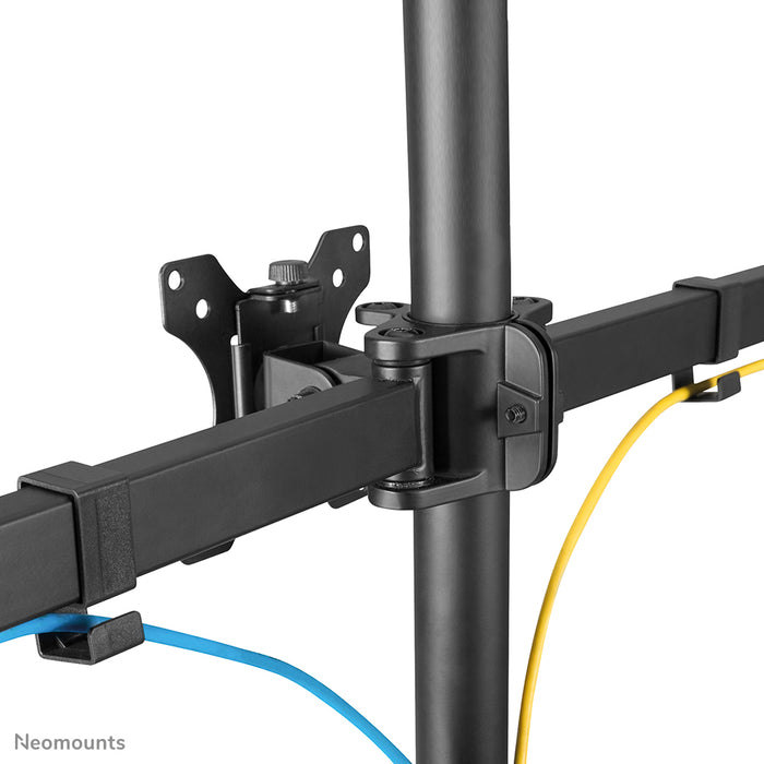 Neomounts FPMA-D550DD3 sort full motion bordstand til 13-27 tommer skærme - Sort