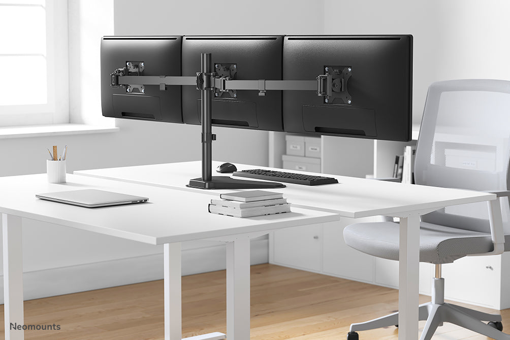Neomounts FPMA-D550DD3 sort full motion bordstand til 13-27 tommer skærme - Sort