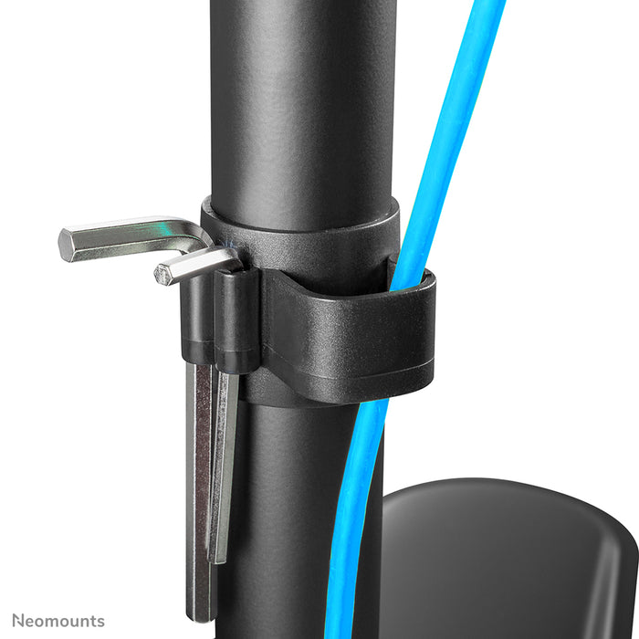 Neomounts FPMA-D550S sort full motion bordstand til flatscreens op til 32 tommer, højdejusterbar - Sort
