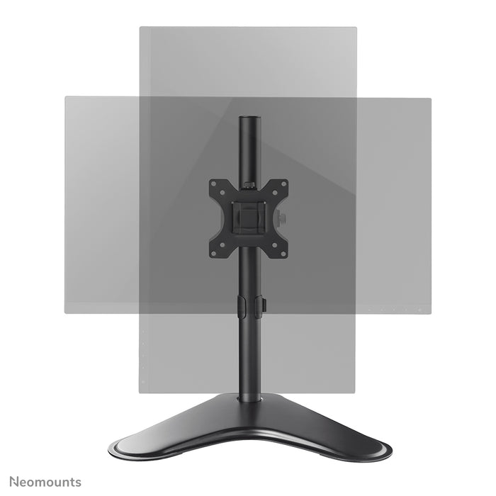 Neomounts FPMA-D550S sort full motion bordstand til flatscreens op til 32 tommer, højdejusterbar - Sort