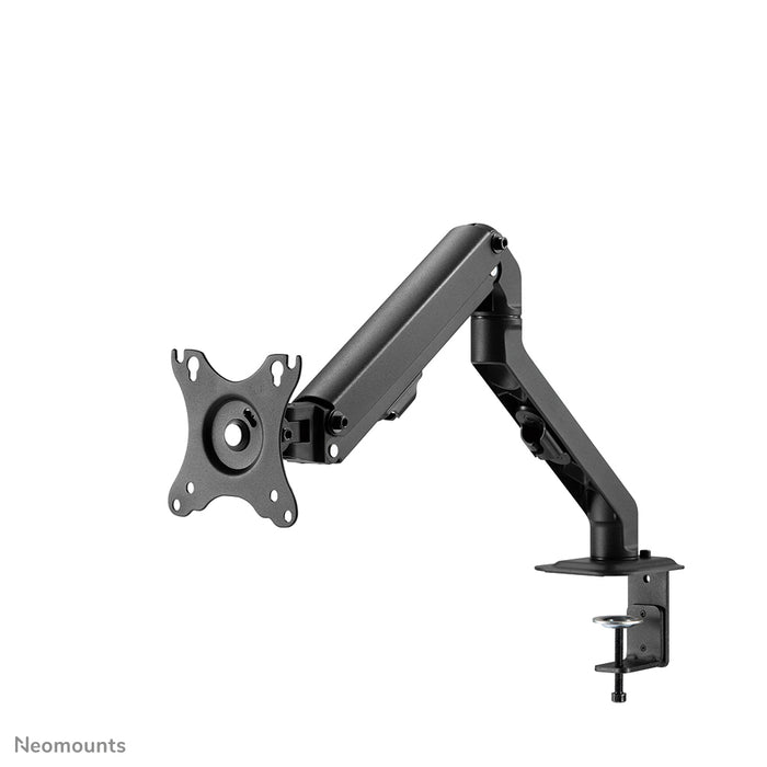 Neomounts FPMA-D650 sort er en full motion bordbeslag til skærme op til 27 (69 cm).