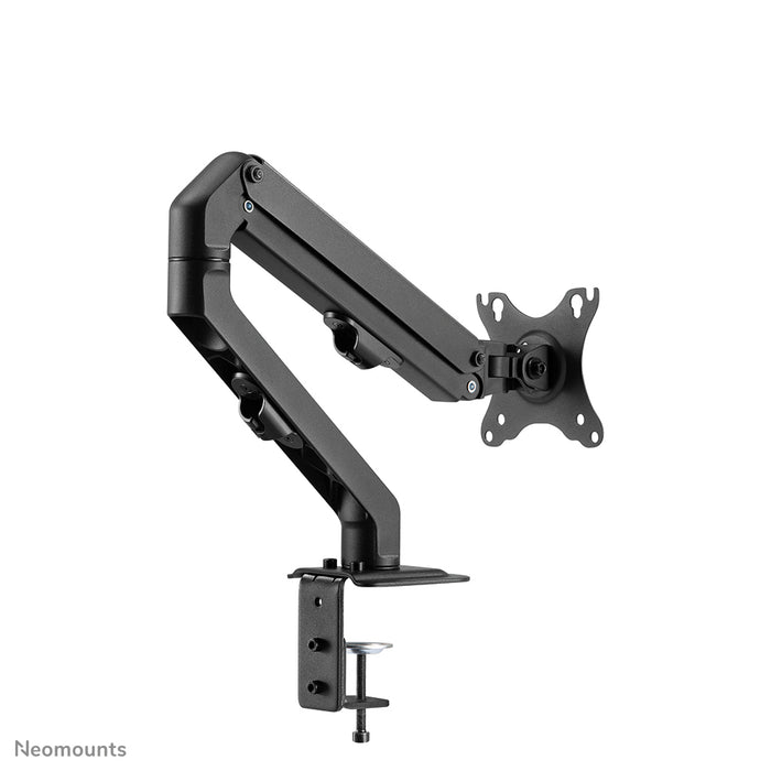 Neomounts FPMA-D650 sort er en full motion bordbeslag til skærme op til 27 (69 cm).