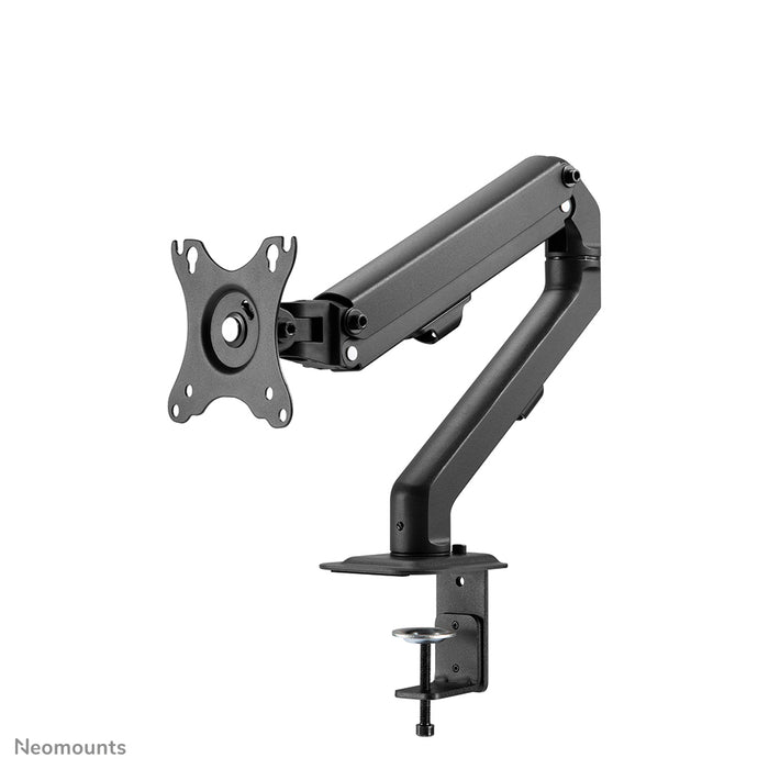 Neomounts FPMA-D650 sort er en full motion bordbeslag til skærme op til 27 (69 cm).