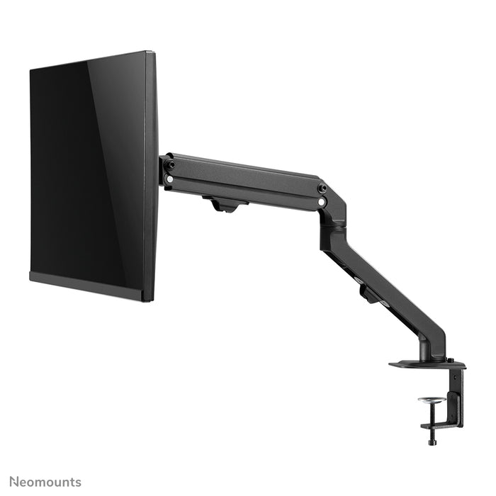 Neomounts FPMA-D650 sort er en full motion bordbeslag til skærme op til 27 (69 cm).