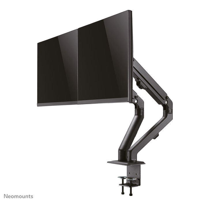 Neomounts FPMA-D650D sort er en full motion bordbeslag til skærme op til 27 (69 cm).