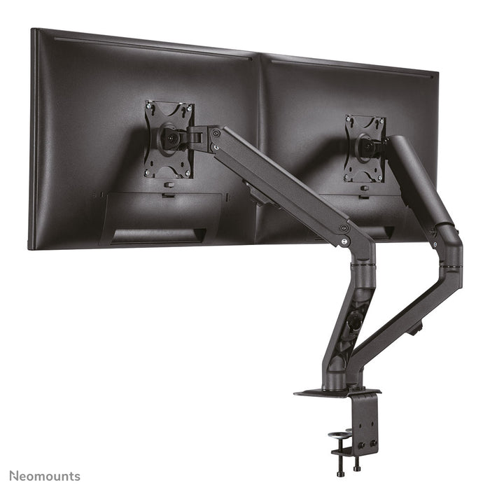 Neomounts FPMA-D650D sort er en full motion bordbeslag til skærme op til 27 (69 cm).